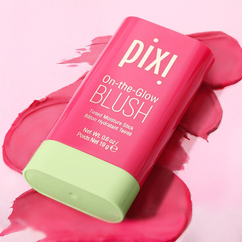 PIXI On-the-Glow Blush Stick – Pack of 3 (Ruby + Juicy + Fleur)