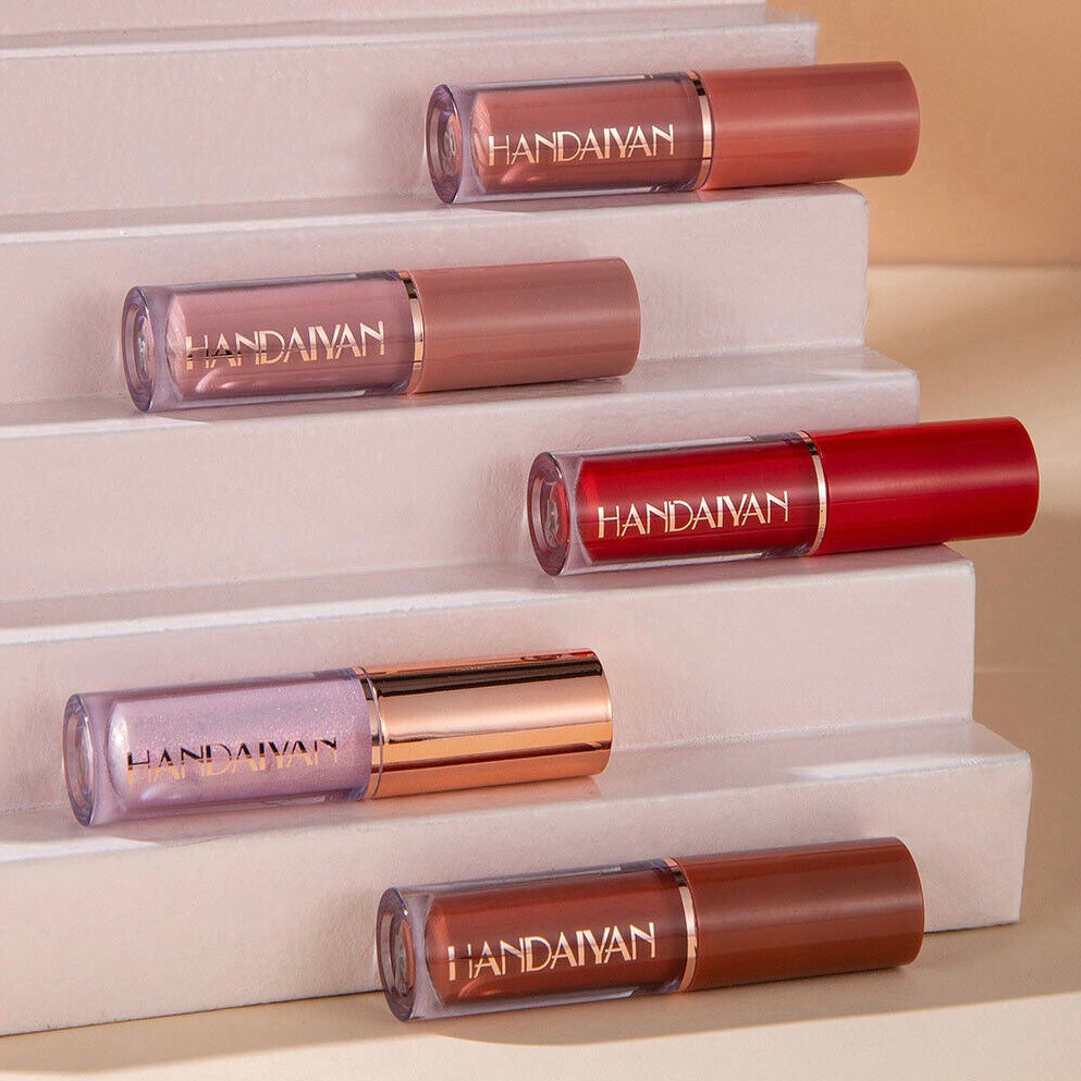 Handaiyan - Velvet Matte Lip Gloss Set of 12