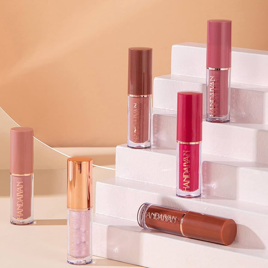 Handaiyan - Velvet Matte Lip Gloss Set of 12