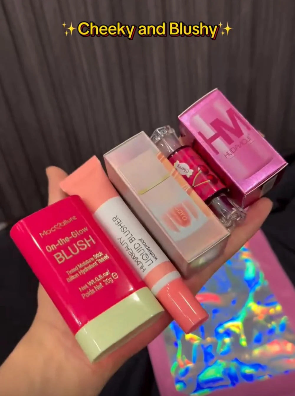 Viral Cheeky & Blushy Makeup Deal – 5-in-1 Tint & Blush Set