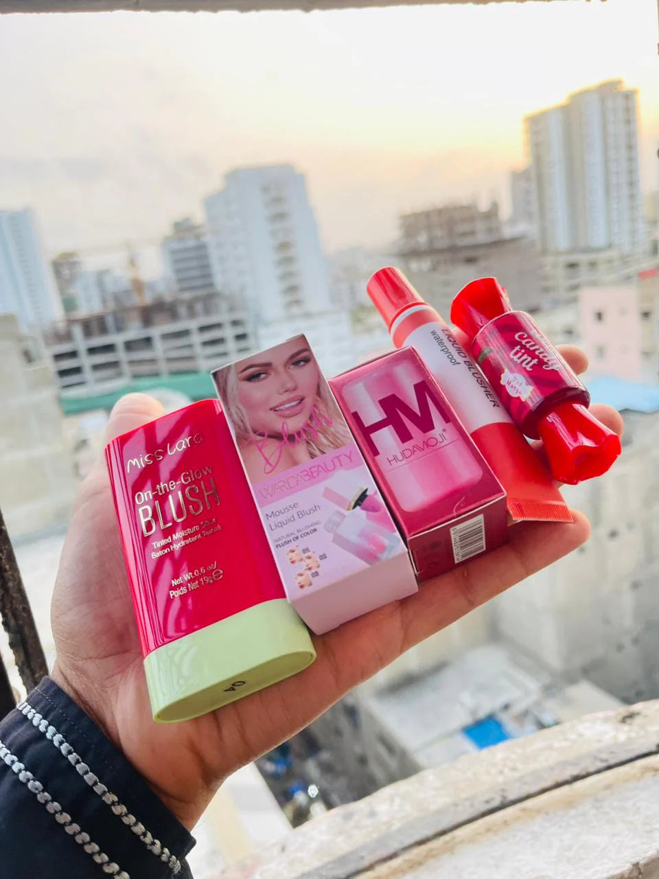 Viral Cheeky & Blushy Makeup Deal – 5-in-1 Tint & Blush Set