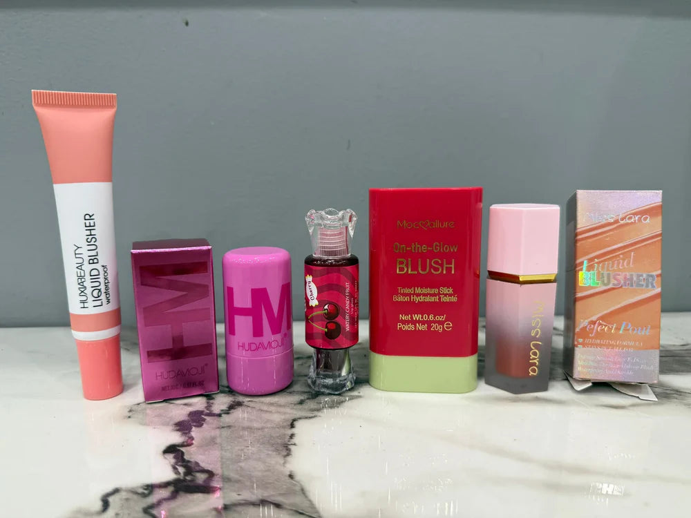 Viral Cheeky & Blushy Makeup Deal – 5-in-1 Tint & Blush Set