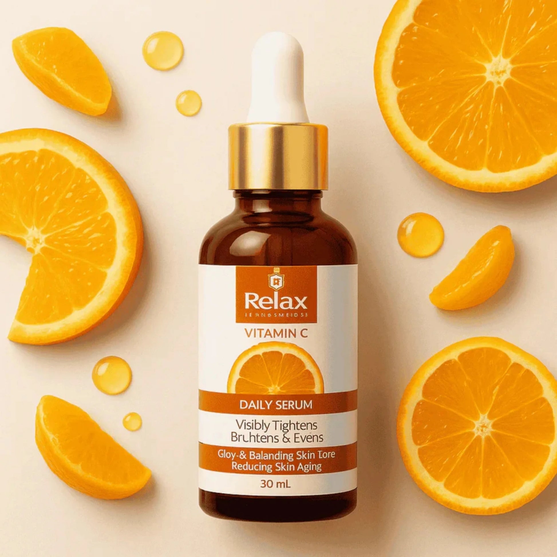 Relax Vitamin C Daily Serum 30ml | Brightens, Firms & Evens Skin Tone